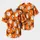Orange Halloween Ghosts, Skulls And Bats For Spooky Game Day Team Fans And Parties Baseball Jersey - 2