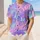 Pastel Tie Dye Galaxy Butterflies For Youth Sports, Festivals And Summer Casual Wear Baseball Jersey - 1