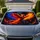 Fiery Phoenix With Flame Wings for Bold Vehicle Style and Everyday Fantasy Art Lovers Car Sunshade - 1