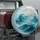 Turquoise Ocean Waves for Coastal Road Trips and Beach Loving RV Adventure Travelers Spare Tire Cover - 3