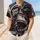Great White Shark Attack Streetwear Look For Ocean Sports Fans And Horror Lovers Baseball Jersey - 1