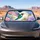 Hummingbird Hydrangea Watercolor Floral Garden Decor For Spring Road Trip Lovers Car Sunshade - 5