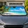 Tropical Beach Palm Trees For Coastal Road Trips And Island Beach Travel Enthusiasts Car Sunshade - 1