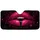 Glitter Fuchsia Lips With Black Gloss Drip for Glam Daily Commutes and Beauty Lovers Car Sunshade - 2