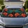 Dragonfly And Coral Poppies For Summer Road Trips And Daily Commutes Nature Lovers Car Sunshade - 1