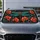 Dragonfly And Coral Poppies For Summer Road Trips And Daily Commutes Nature Lovers Car Sunshade - 5