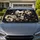 Gothic Skull And Roses Decor For Halloween Road Trips And Alternative Style Fans Car Sunshade - 1