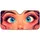 Turquoise Blue Eyes Peach Pink Face UV Blocking Cute Auto Accessory for Women Drivers Car Sunshade - 2