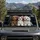 Three Long-Haired Puppies With Bows for Dog Lovers' Daily Commutes and Road Trips Car Sunshade - 4