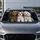 Three Long-Haired Puppies With Bows for Dog Lovers' Daily Commutes and Road Trips Car Sunshade - 6