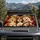 Three Shih Tzu Dogs in a Red Vintage Roadster for Fun Weekend Road Trips and Dog Mom Gifts Car Sunshade - 5