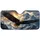 Majestic Bald Eagle Over Snowy Alpine Mountains For Patriotic Road Trip Enthusiasts Car Sunshade - 2