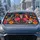 Day Of The Dead Catrina Family Floral Decor For Fiesta Lovers And Halloween Drives Car Sunshade - 4