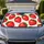 Red Strawberry Fruit Decor For Summer Travel, Road Trips, Beach Days, And Berry Lovers Car Sunshade - 1