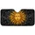 Golden Celestial Sun Face for Mystic Road Trips, Outdoor Parking, and Daily Commuters Car Sunshade - 2