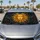 Golden Celestial Sun Face for Mystic Road Trips, Outdoor Parking, and Daily Commuters Car Sunshade - 5