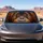 Realistic Orangutan Face With Amber Eyes For Animal Lovers And Safari Style Vehicles Car Sunshade - 5