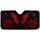 Red Rose Butterfly Gothic Floral Accent For Daily Driving And Dark Romantic Style Car Sunshade - 2
