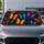 Vibrant Jewel Tone Butterflies for Summer Road Trips, Commuters, and Nature Lovers Car Sunshade - 5