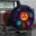 Glowing Jack O Lantern Pumpkins For Halloween Night Driving Jeep SUV Enthusiasts Spare Tire Cover - 3