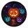 Glowing Jack O Lantern Pumpkins For Halloween Night Driving Jeep SUV Enthusiasts Spare Tire Cover - 4