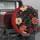 Midnight Navy Floral Botanical Garden For Stylish SUV RV Travel And Outdoor Adventures Spare Tire Cover - 3