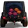 Midnight Lotus Pond Flowers for Night Garden Lovers and Outdoor Adventure Travel Fans Spare Tire Cover - 1