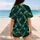 Interlaced Emerald Rope Lattice for Athletic Streetwear and Team Style for Active Fans Baseball Jersey - 7