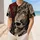 Gothic Skull Disc Golf Tournament Wear With Vertical Name For League Players At Events Baseball Jersey - 1