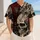 Gothic Skull Disc Golf Tournament Wear With Vertical Name For League Players At Events Baseball Jersey - 4