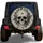 Celestial Skull Gothic Off Road Adventure Accessory for Jeep SUV Travel Enthusiasts Spare Tire Cover - 1