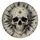 Celestial Skull Gothic Off Road Adventure Accessory for Jeep SUV Travel Enthusiasts Spare Tire Cover - 4