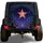 Neon Crystal Star Above Futuristic City Canal for Night Drive Adventure Vehicles Spare Tire Cover - 1