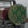 Teal And Antique Gold Damask Motifs For Elegant Vintage SUV Adventure Styling Spare Tire Cover - 3