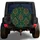 Teal And Antique Gold Damask Motifs For Elegant Vintage SUV Adventure Styling Spare Tire Cover - 1
