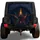 Cosmic Pentagram Celestial Tech Emblem For Sci Fi Road Trip Adventurers Night Drive Spare Tire Cover - 1