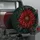 Crimson Chrysanthemum And Gold Filigree For Vintage Garden Road Trip Enthusiasts Spare Tire Cover - 3