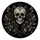 Gothic Skull And Thorny Vines For Dark Outdoor Adventure Vehicles And Hearse Fans Spare Tire Cover - 4