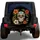 Day Of The Dead Sugar Skull Floral Motif For SUV Adventure And Mexican Folk Decor Spare Tire Cover - 1