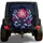 Mystical Pink Floral Celestial Crest For Boho Night Garden And Moonlit Road Trip Lovers Spare Tire Cover - 1