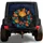 Celestial Lotus Sunrise Mandala For Boho Adventure SUV And Jeep Road Travel Lovers Spare Tire Cover - 1