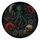 Gothic Octopus Skull And Poppies For Dark Ocean Style Vehicle And SUV Enthusiasts Spare Tire Cover - 4