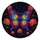 Neon Rainbow Butterfly And Glowing Roses For Midnight Garden Travel Lovers Spare Tire Cover - 4