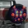 Neon Rainbow Butterfly And Glowing Roses For Midnight Garden Travel Lovers Spare Tire Cover - 3