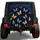 Midnight Blue And Gold Butterflies For Elegant Road Trips And Nature Loving Drivers Spare Tire Cover - 1