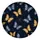 Midnight Blue And Gold Butterflies For Elegant Road Trips And Nature Loving Drivers Spare Tire Cover - 4