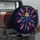 Celestial Stained Glass Star Mandala For Boho Camping And Cosmic Road Trip Style Spare Tire Cover - 3