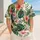 Tropical Hibiscus And Monstera Island Resort Style For Beach Vacation Travel Looks Baseball Jersey - 4