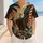 Patriotic Bald Eagle Coastal Flag Art For Beach Travel And Independence Day Fans Baseball Jersey - 4
