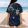 Midnight Navy Constellation Stars And Chevron Accents For Athletic Varsity Game Day Style Baseball Jersey - 7